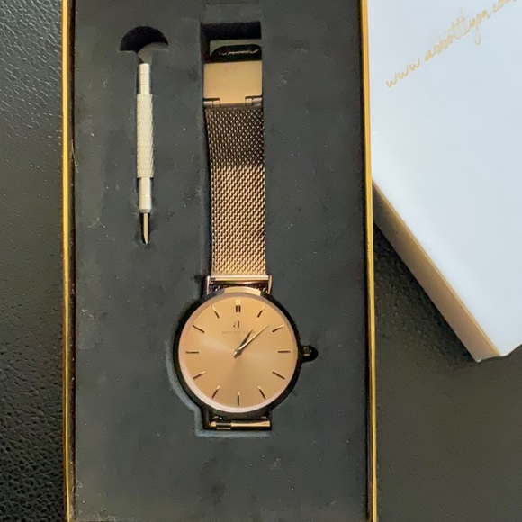 Abbott Lyon Rose Gold Watch. Never Worn, New in Box.